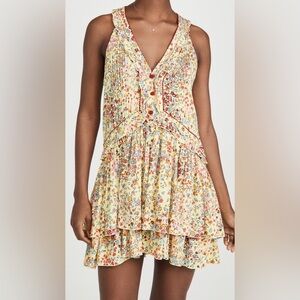 Poupette St. Barth | Dresses | Poupette St Barth Mae Mini Dress Yellow Mur  Small Nwt | Poshmark